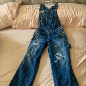 True Religion overalls kids size 5.